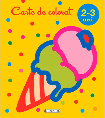 Carte de colorat 2-3 ani