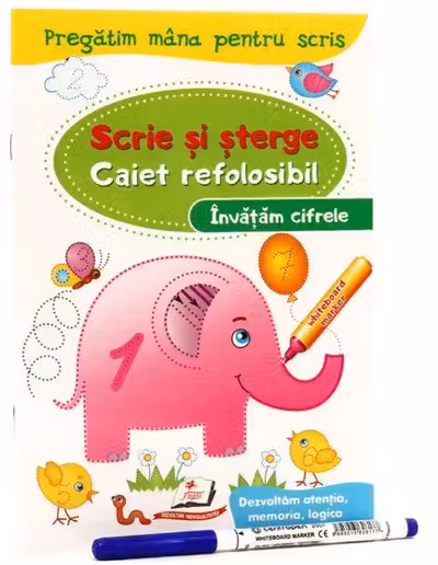 Scrie si sterge Invatam cifrele