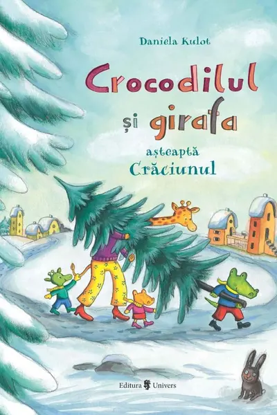 Crocodilul si girafa asteapta Craciunul