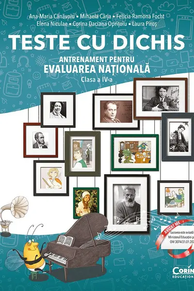 Teste cu dichis. Antrenament pentru evaluarea națională - Clasa 4