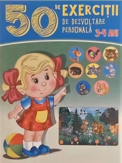 50 de exercitii de dezvoltare personala 3-4 ani
