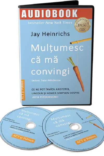 Audiobook. Mulțumesc că mă convingi