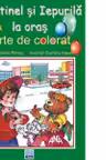 Martinel si Iepurila la oras (carte de colorat pentru gradinita)