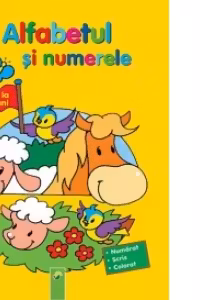 Alfabetul si numerele - numarat, scris, colorat