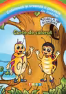 Colorează și creează o poveste cu insecte! Carte de colorat