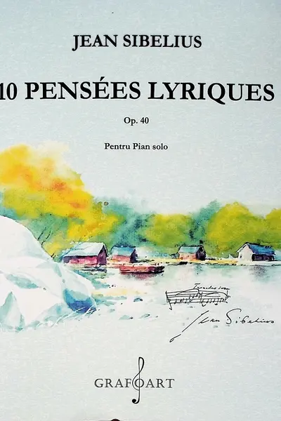 10 Pensees Lyriques pentru Pian solo Opus 40