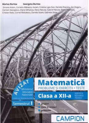 Matematica. Probleme si exercitii. Teste. Clasa a 12-a. Semestrul 1. Servicii, resurse, tehnic - Marius Burtea