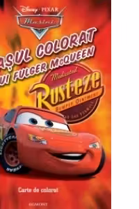 Orasul colorat al lui Fulger McQueen - carte de colorat