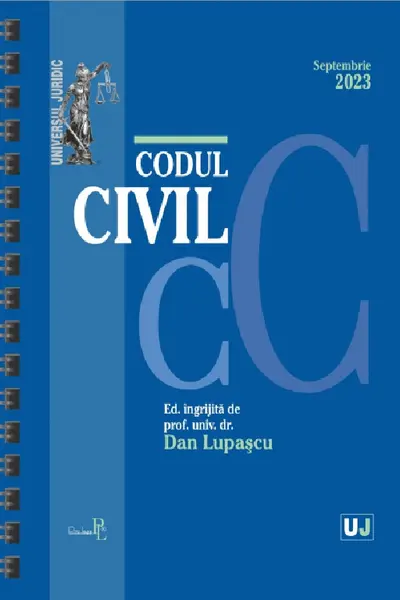 Codul civil Septembrie 2023 Ed. Spiralața