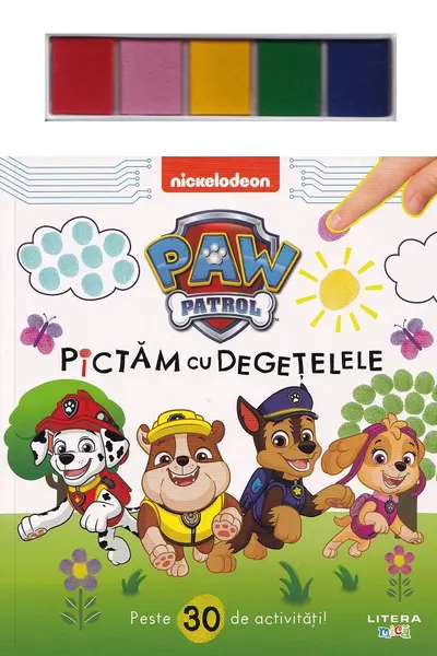 Patrula Catelusilor - Pictam cu degetelele