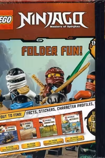 DK Lego Ninjago Folder Fun