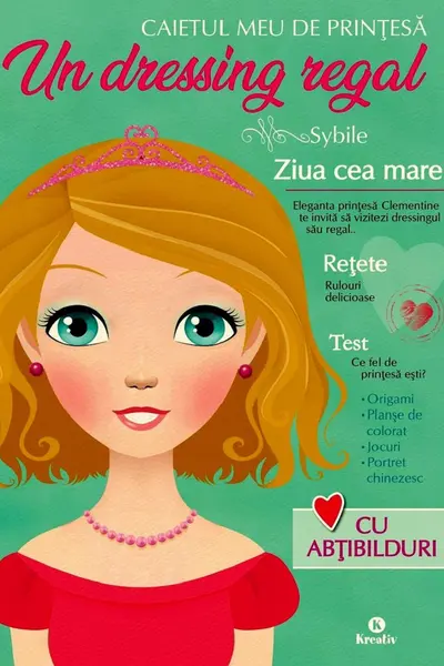 Un dressing regal. Caietul meu de prințesă cu abțibilduri