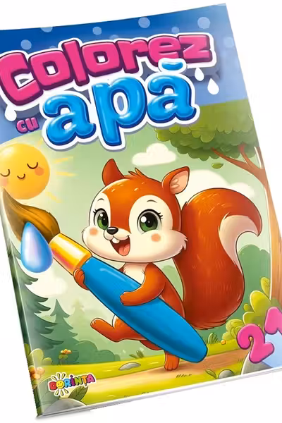 Colorez cu apa : 21 (Veverita)