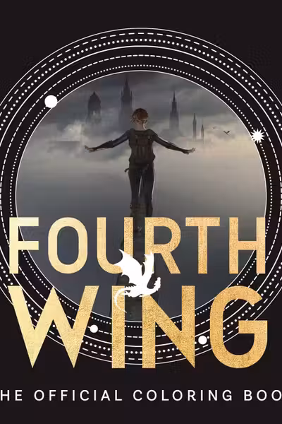 Fourth Wing: The Official Coloring Book