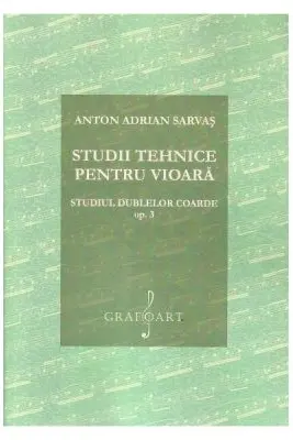 Studii tehnice pentru vioara. Studiul dublelor coarde Opus 3