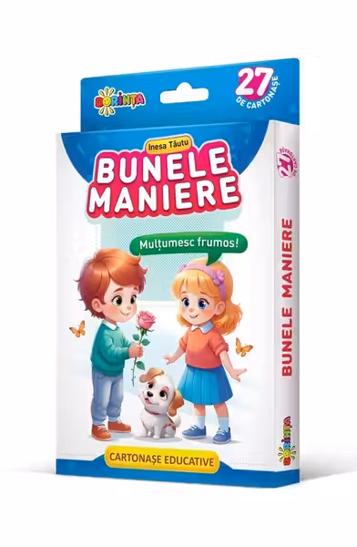27 de cartonase educative. Bunele maniere