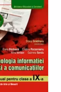 TEHNOLOGIA INFORMATIEI SI A COMUNICATIILOR CLS. A IX-A (SAM)