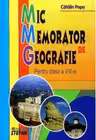 Mic memorator de Geografie clasa a 8-a