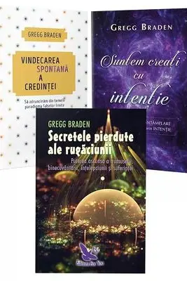 Pachet carti - Secretele rugaciunii - Braden, Gregg