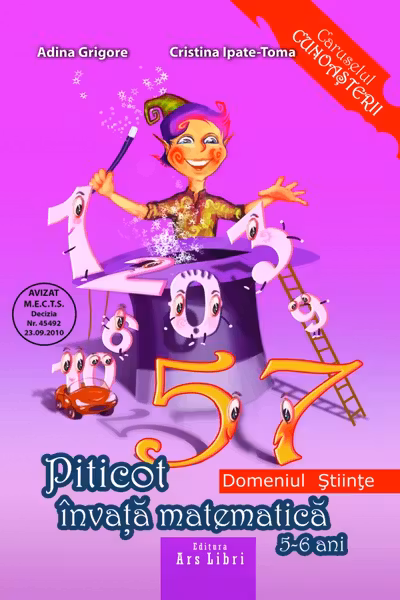 Piticot învață matematică - Grupa Mare 5-6 ani
