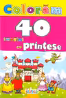 Colorăm 40 de imagini cu prințese