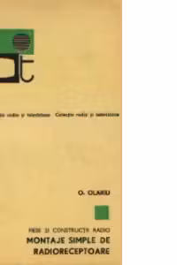 Piese si constructii radio - Montaje simple de radioreceptoare