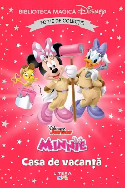 Biblioteca magica. Disney. MINNIE. CASA DE VACANTA. Editie de colectie
