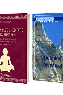 Set 2 carti - Definind Maestrul si Tehnici simple de meditatie pentru fiecare zi