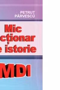 Mic dictionar de istorie