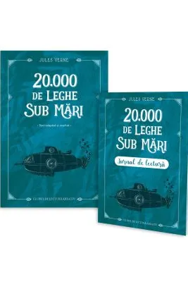 20.000 de leghe sub mări + jurnal de lectură