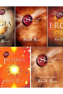 Pachet 5 volume - Secretul, Invataturi zilnice, Puterea, Eroul si Magia, autor Rhonda Byrne