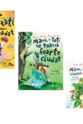 Pachet Mami si tati se poarta ciudat, 3 volume