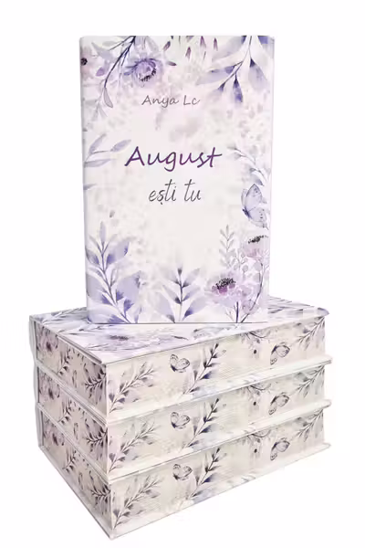 August ești tu - HARDCOVER - PRINTED EDGES - Precomandă