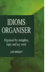 IDIOMS ORGANISER - organised by metaphor, topic and key word