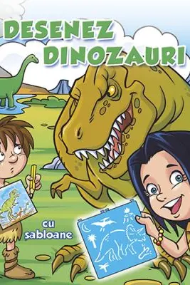 Desenez dinozauri - sabloane