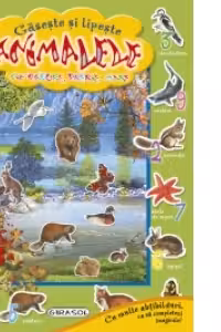 Gaseste si lipeste animalele din padure, prerie, mare