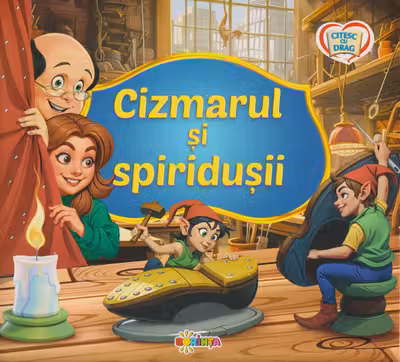 Citesc cu drag. Cizmarul si spiridusii