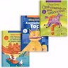 Pachet Comoara cuvintelor (3 carti): 1. Aventurile lui Toc; 2. Fat-Mintos si balaurul cu sapte capete; 3. Cate coarne are unicornul?