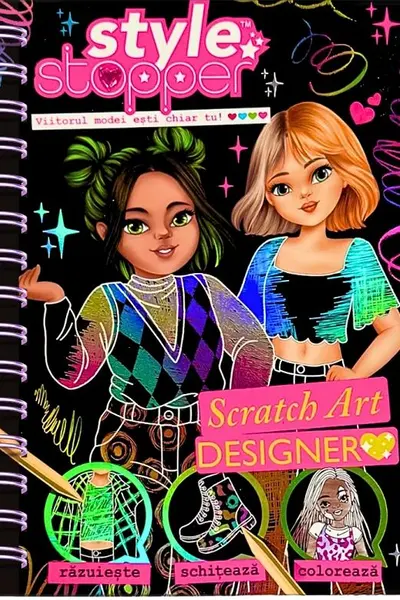 Scratch art designer