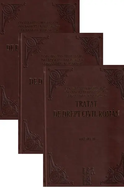 Tratat de drept civil roman Vol.1 + Vol.2 + Vol.3