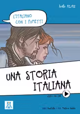 Una storia italiana (libro + video online)/O poveste italiana (carte + video online)