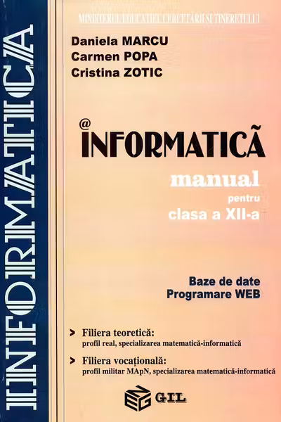 Informatică - Clasa 12 - Manual
