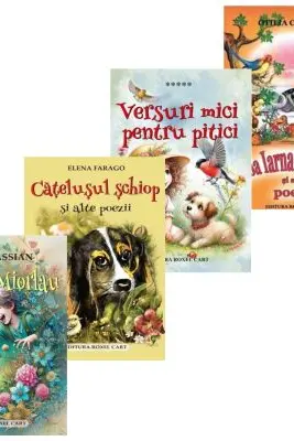 Pachet Poezii ilustrate pentru copii - Otilia Cazimir, Elena Farago, Nina Cassian