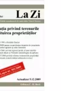 Legislatia privind terenurile si restituirea proprietatilor. Cod 374