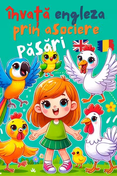 Invata Engleza prin asociere. Pasari