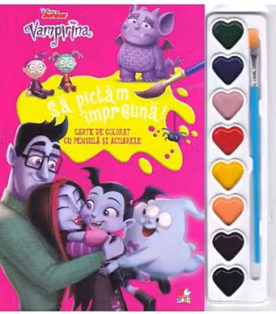 DISNEY. VAMPIRINA. SA PICTAM IMPREUNA!