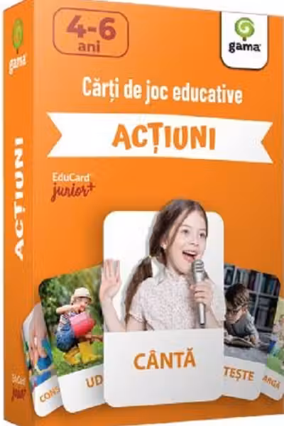 Actiuni. Carti de Joc Educative