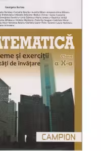 Matematica. Probleme si exercitii. Teste clasa a X-a (Profil servicii, resurse, tehnic)