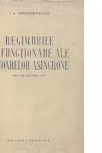 Regimurile de functionare ale motoarelor asincrone