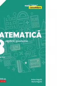 Matematica. Algebra, geometrie. Clasa a VIII-a. Consolidare. Partea a II-a